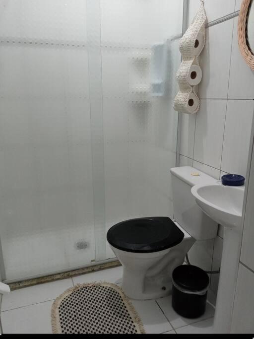 Apto Aconchegante Sao Vicente Perto Da Praia Luaran gambar